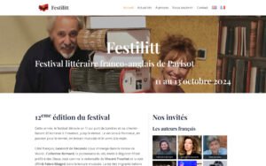 Site Festilitt réalisé par Mitsio